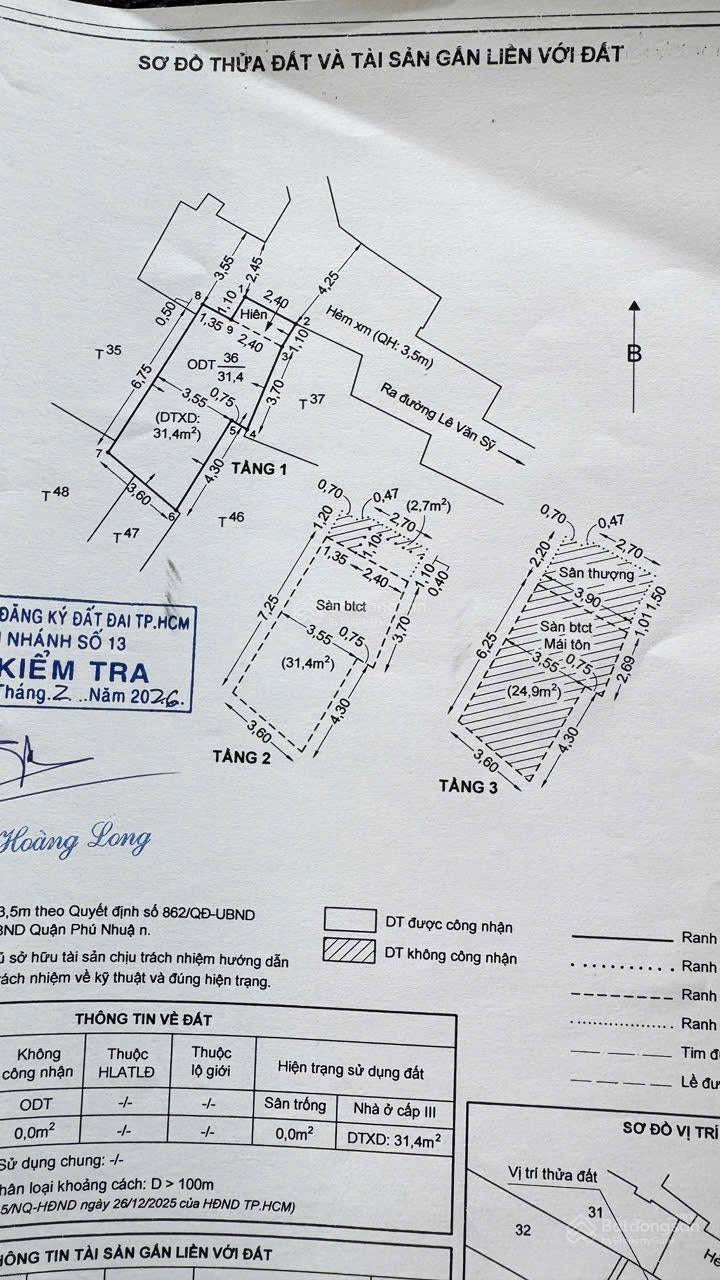 BÁN NHÀ HUỲNH VĂN BÁNH KHU VIP DÂN TRÍ CAO